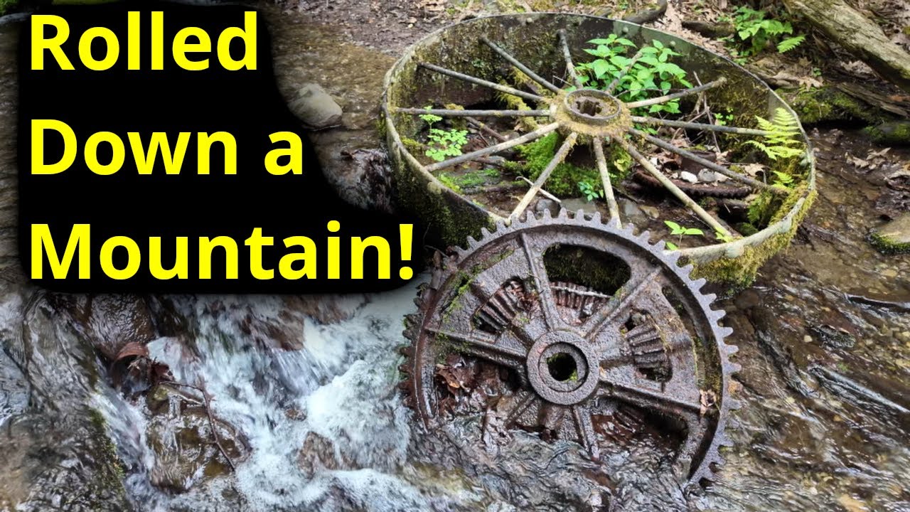 Why Is This Old Engine in a River?
