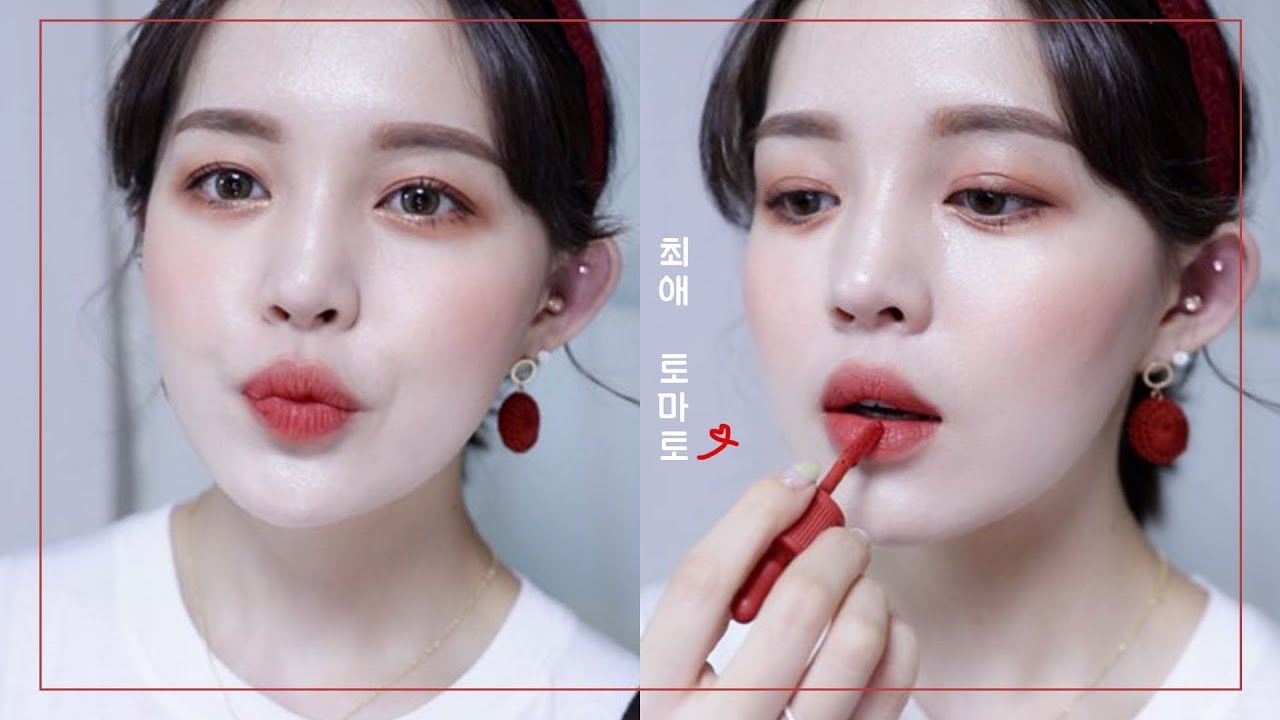 (ENG)🍅최애템으로 메이크업 했더니 토마토 됨 🍅 /우울했던 일주일/비오는 날/연우Yeonwoo