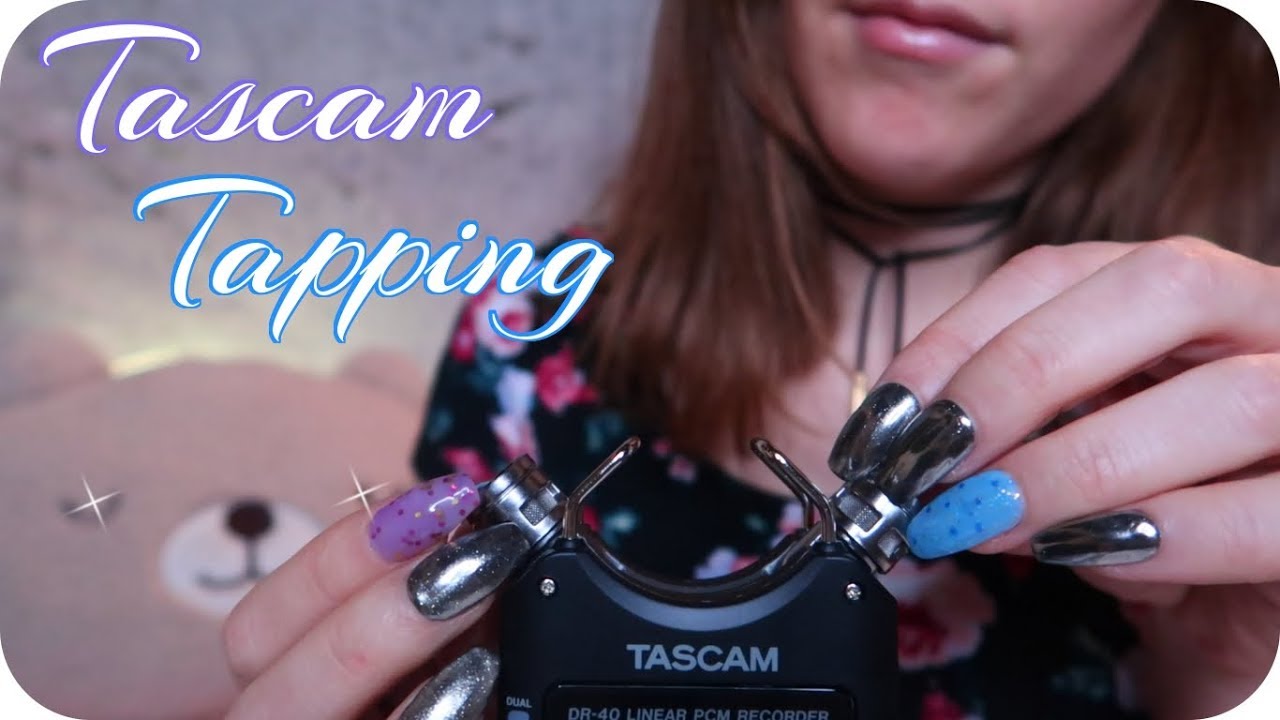 1Hr Tascam Tapping & Scratching (Mic Brushing at end) ~ No Talking ASMR