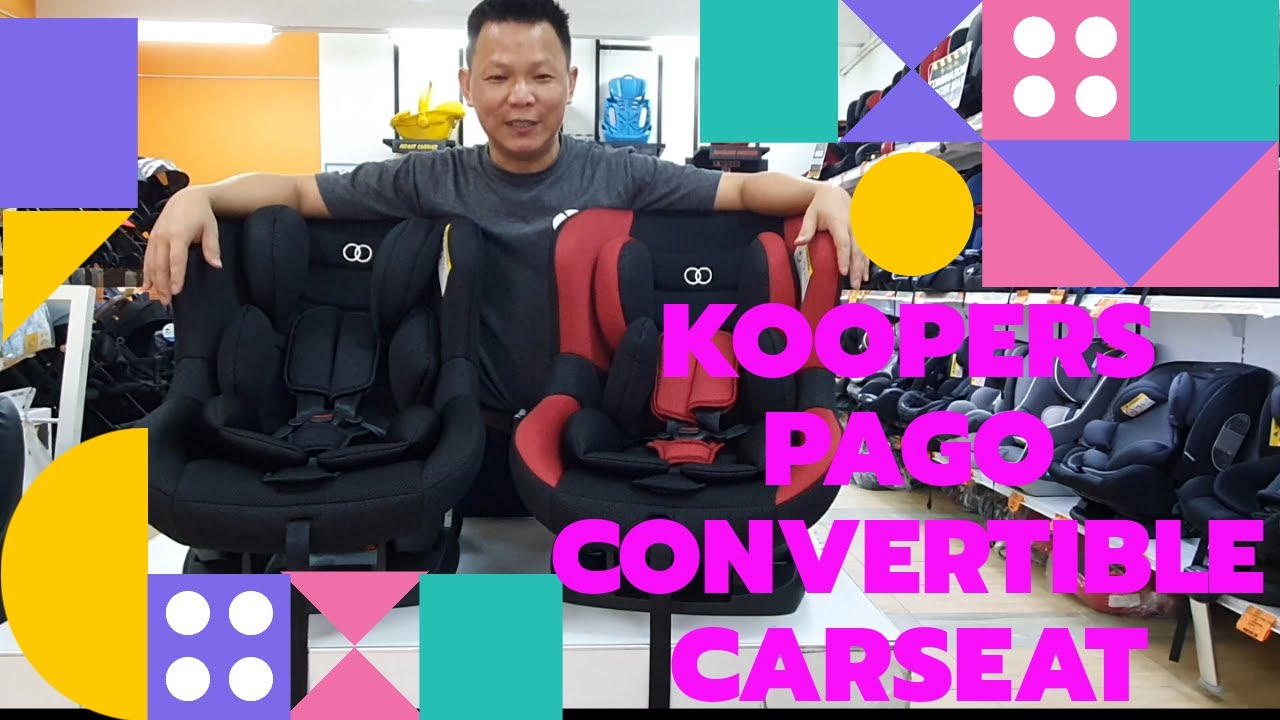 Koopers Pago Convertible Car Seat Review | LittleWhiz.com