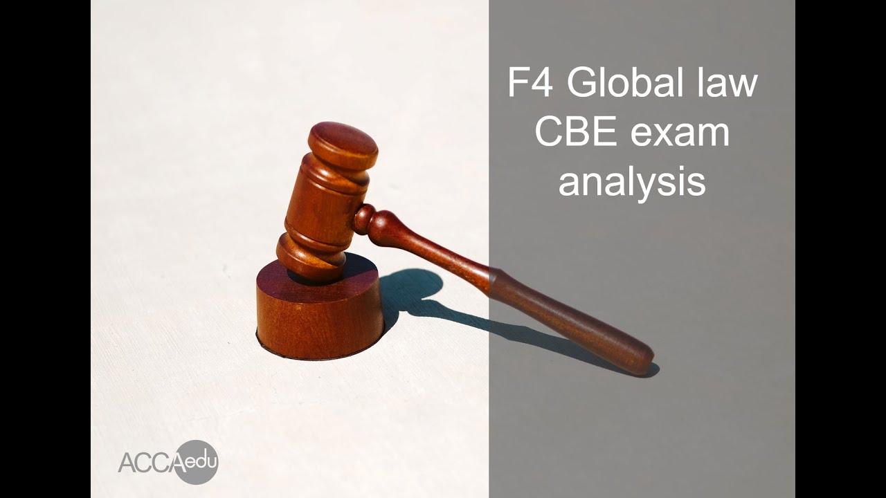 ACCA F4 (Glo) Mock analysis (30 marks)