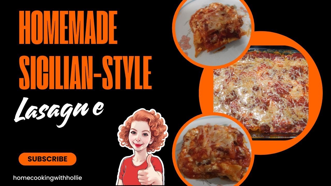 🍝 Homemade Sicilian Lasagne | Authentic Family Recipe