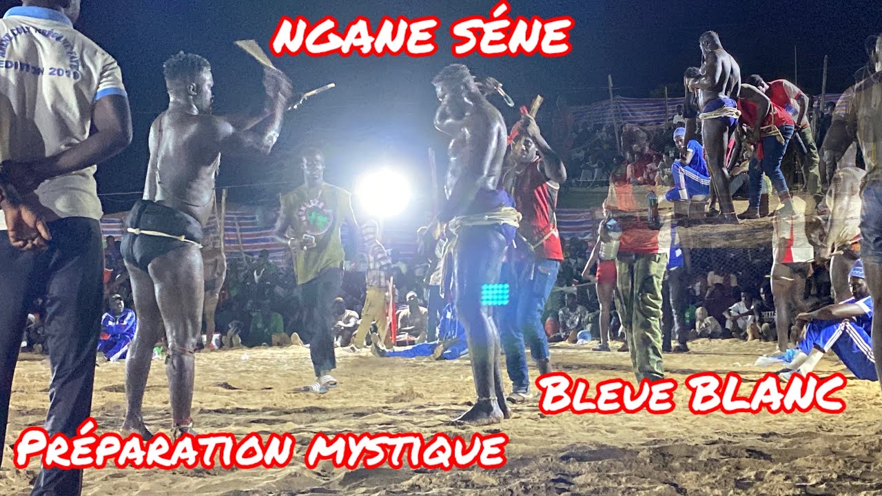 Pr&eacute;paration mystique NGANE SENE vs BLEUE BLANC a Diouroup le 16 novembre 2025