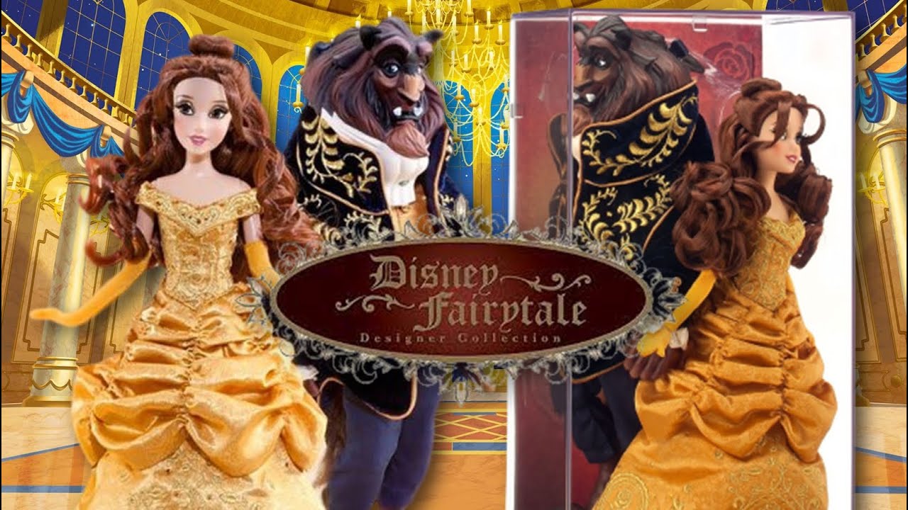 Belle and Beast Doll Set Review - Disney Fairytale Designer Collection, Beauty and the Beast
