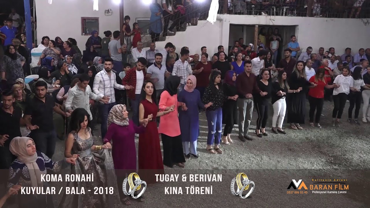 Tugay & Berivan Kına Töreni Koma Ronahi Kuyular / Bala / 2018