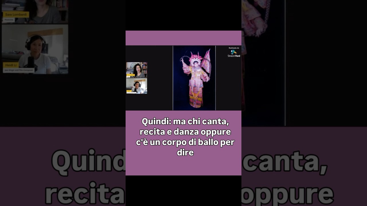 🧧Nell’opera cantonese i ruoli maschili possono essere interpretati da donne e viceversa