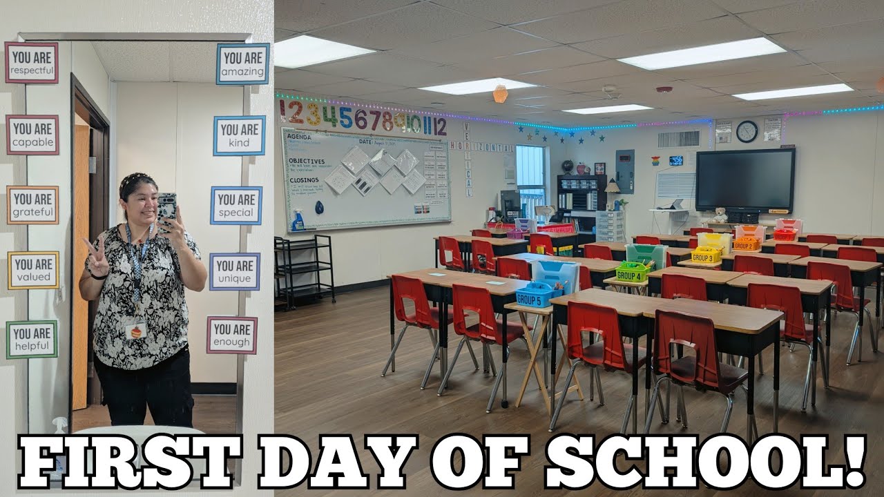 First Day of School || Classroom Updates! || Start of Year 6! || S6E2