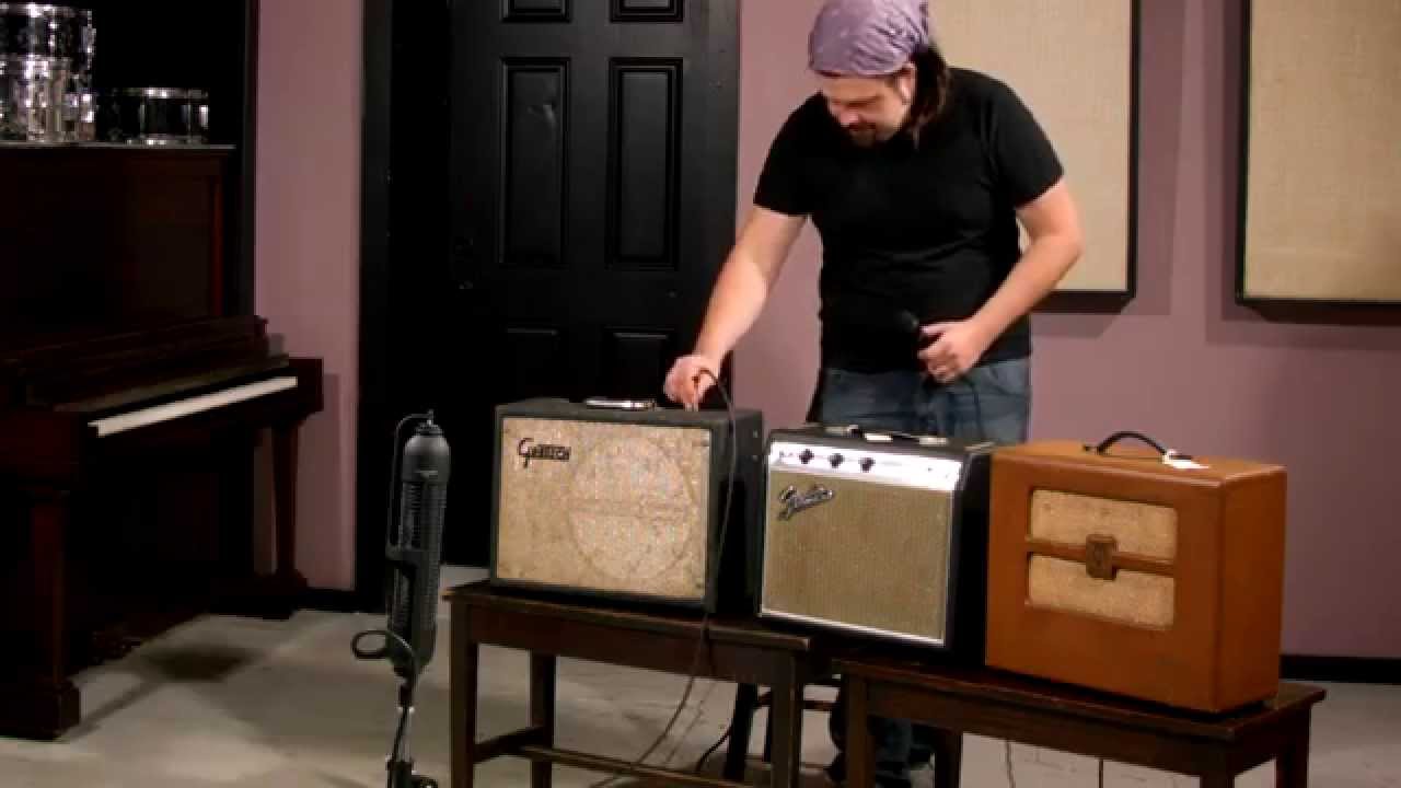 My Approach to Recording Vintage Guitar Combo Amps