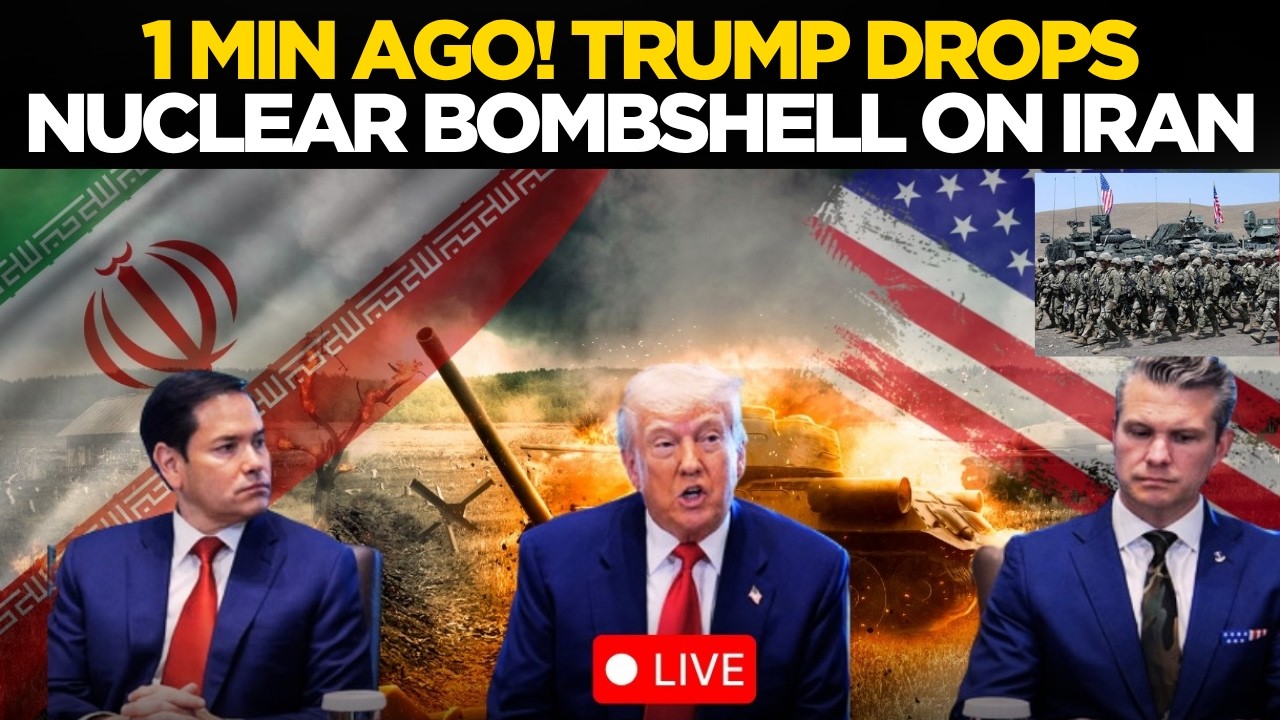 TRUMP EMERGENCY LIVE | Trump Warns Iran 