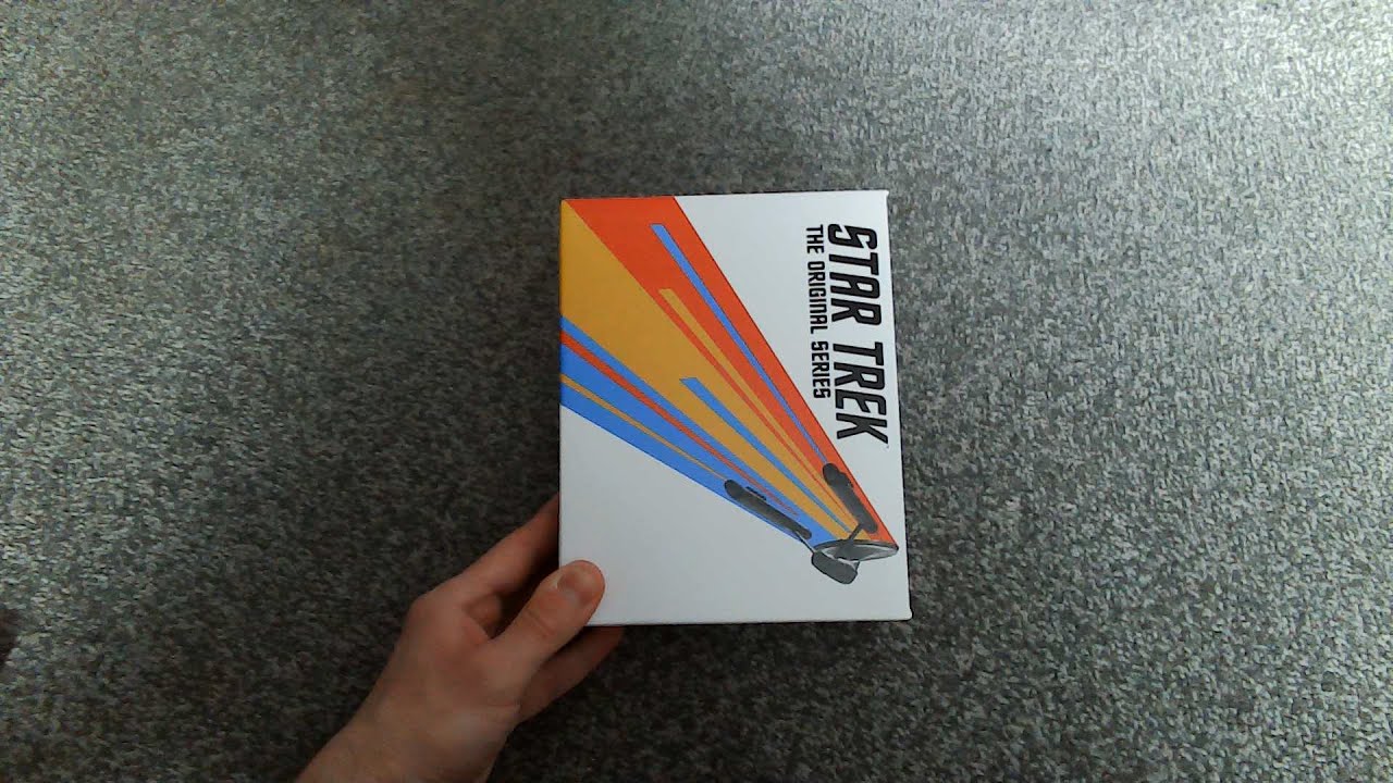 Star Trek The Original Series 55th Anniversary Blu Ray Steelbook collection Closer Look
