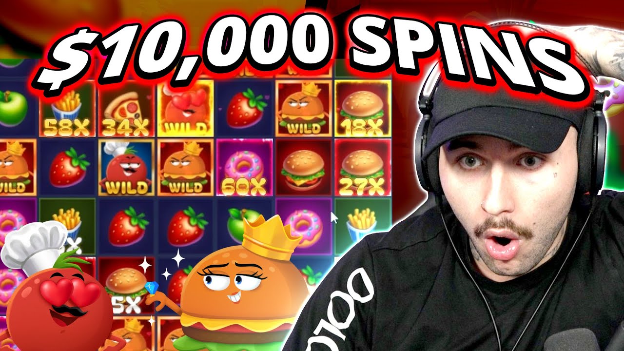 Spamming $10,000 Spins On Culinary Clash!!!