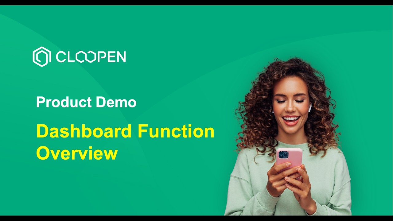 1.2 Dashboard Function Overview