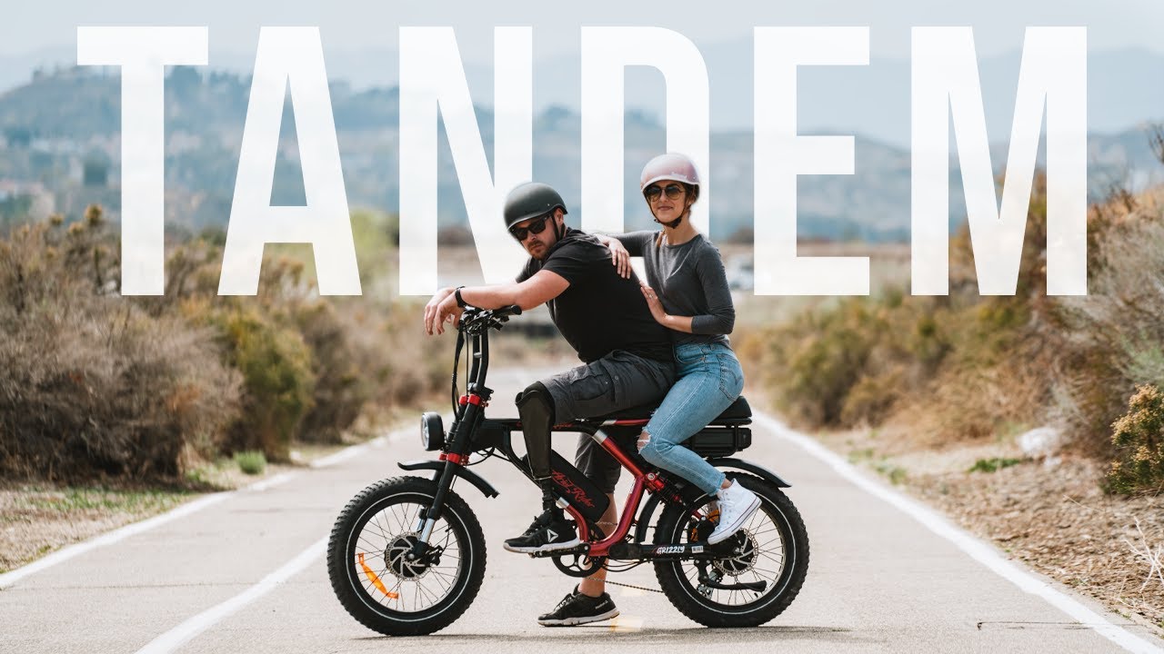 TANDEM Review // Ariel Rider Grizzly eBike // How Comfortable Is Tandem Riding?