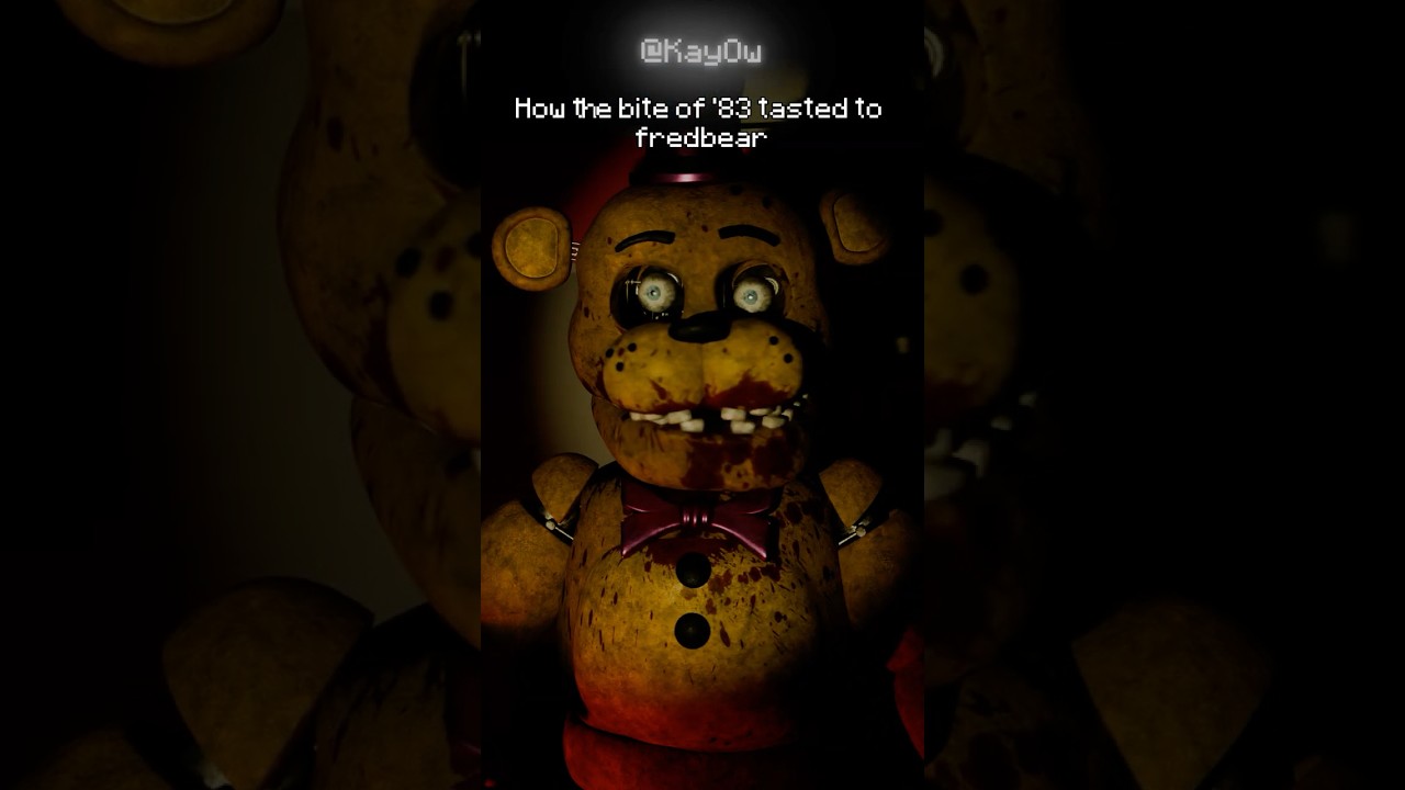 HOW THE BITE OF '83 TASTED TO FREDBEAR.. (FNAF Animation)