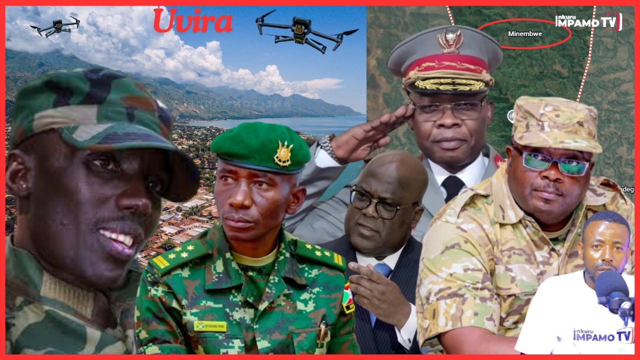 Karabaye MAA23 isatiriye umujyi wa uvira, Minembwe, ingabo Zuburundi zihuye n’ibyago.