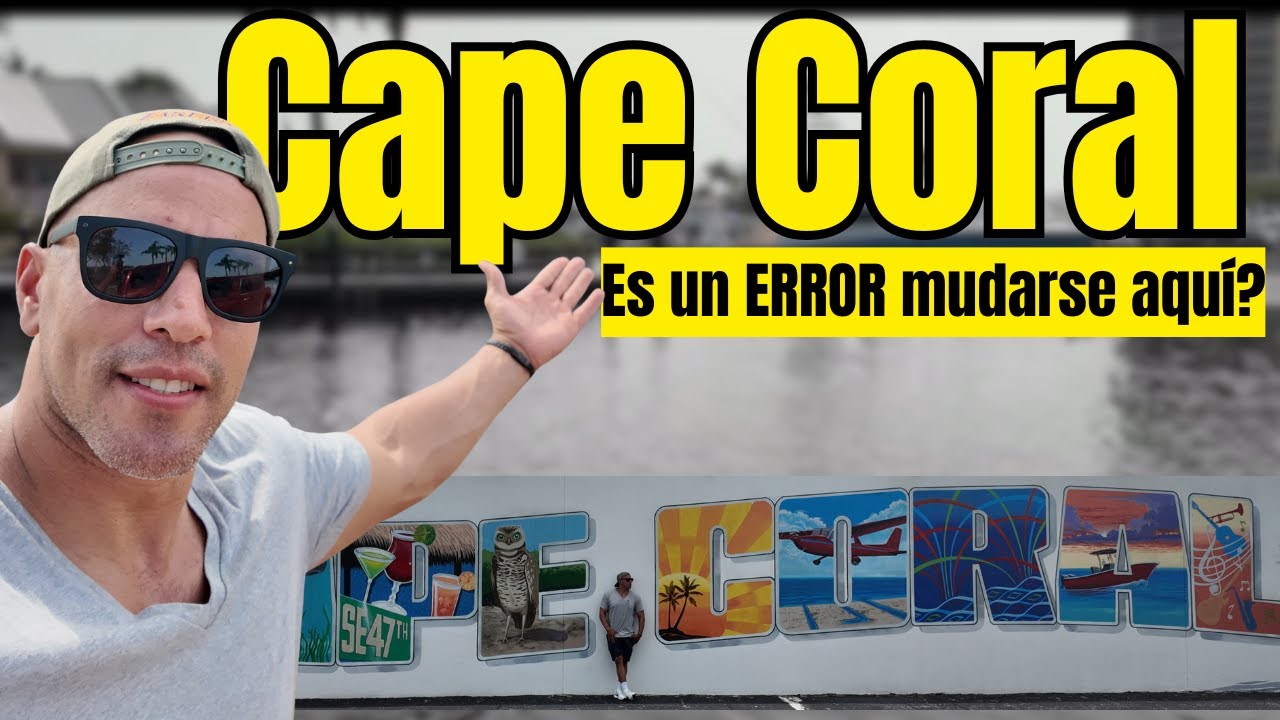 CAPE CORAL : El “paraíso” que muchos latinos eligen… ¿con razón? 🏝️