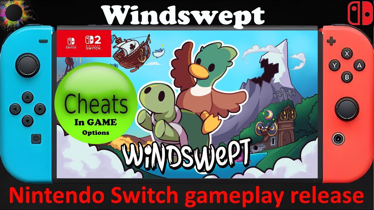 Windswept - Nintendo Switch / Switch 2 Compatible gameplay and cheats  release