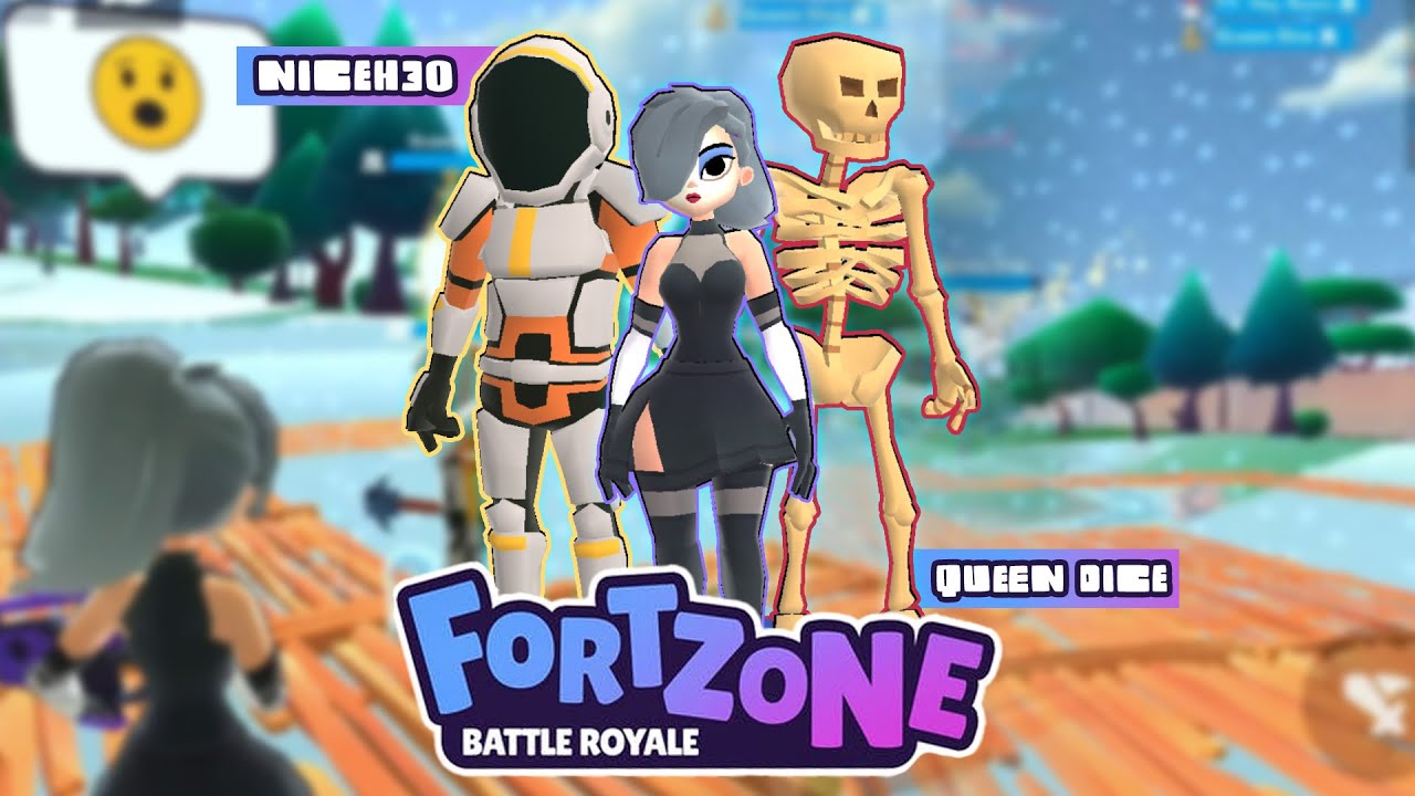 Underground Mode with My Team 🔥#fortzone #battleroyalegame