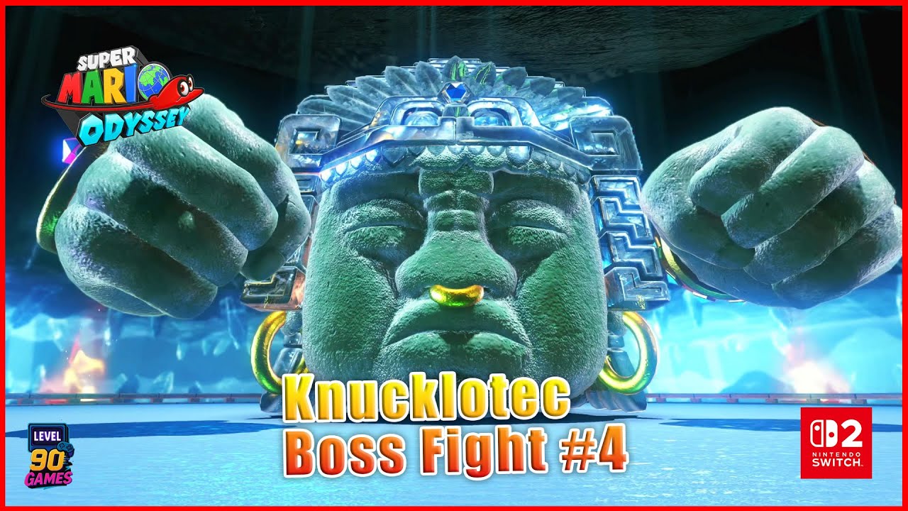 Super Mario Odyssey – Batalha contra Knucklotec #4