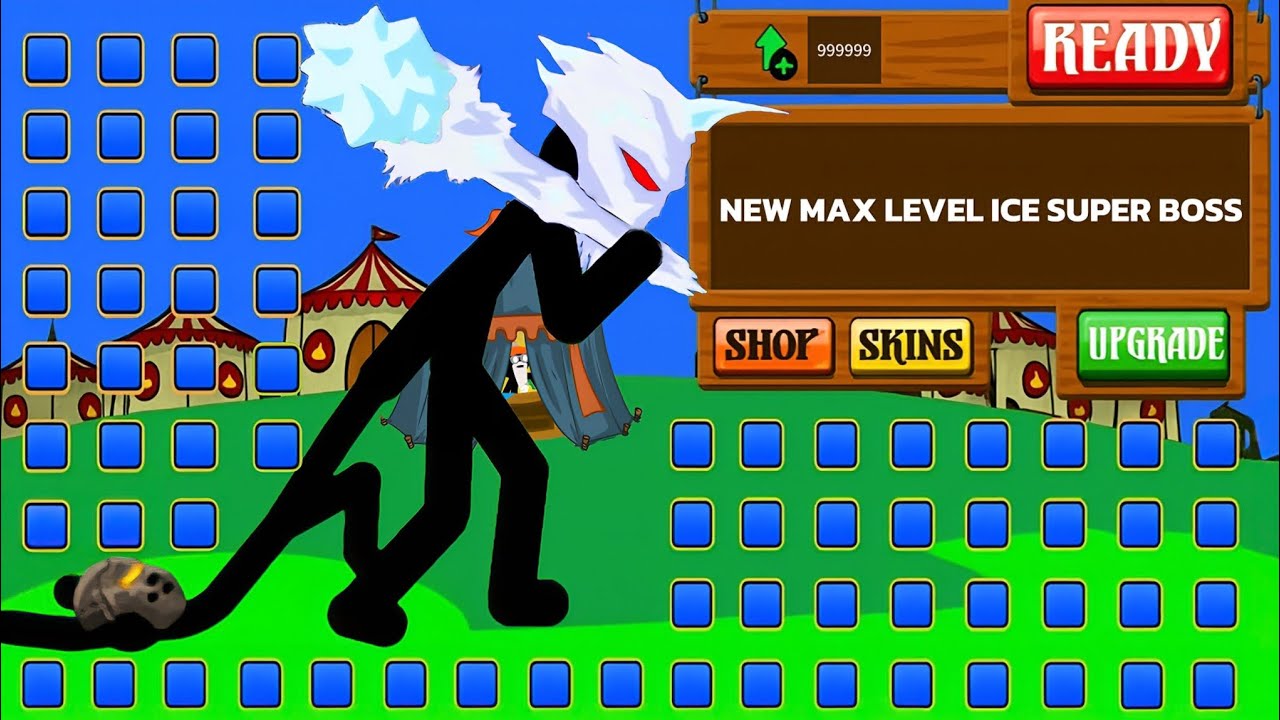 OMG! Unlocking x999999 Insane New Ice Super Boss in the Stick War Legacy Update!