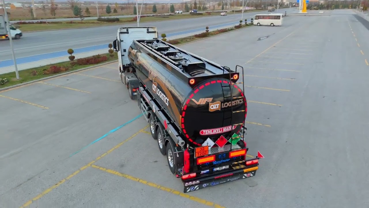 Ram Treyler 36.000 LT Aluminum ADR Fuel Tanker | High Capacity Petroleum Tank Trailer