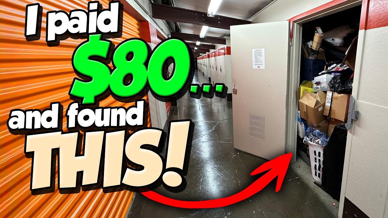 I paid $80 for this storage locker and found THIS!
