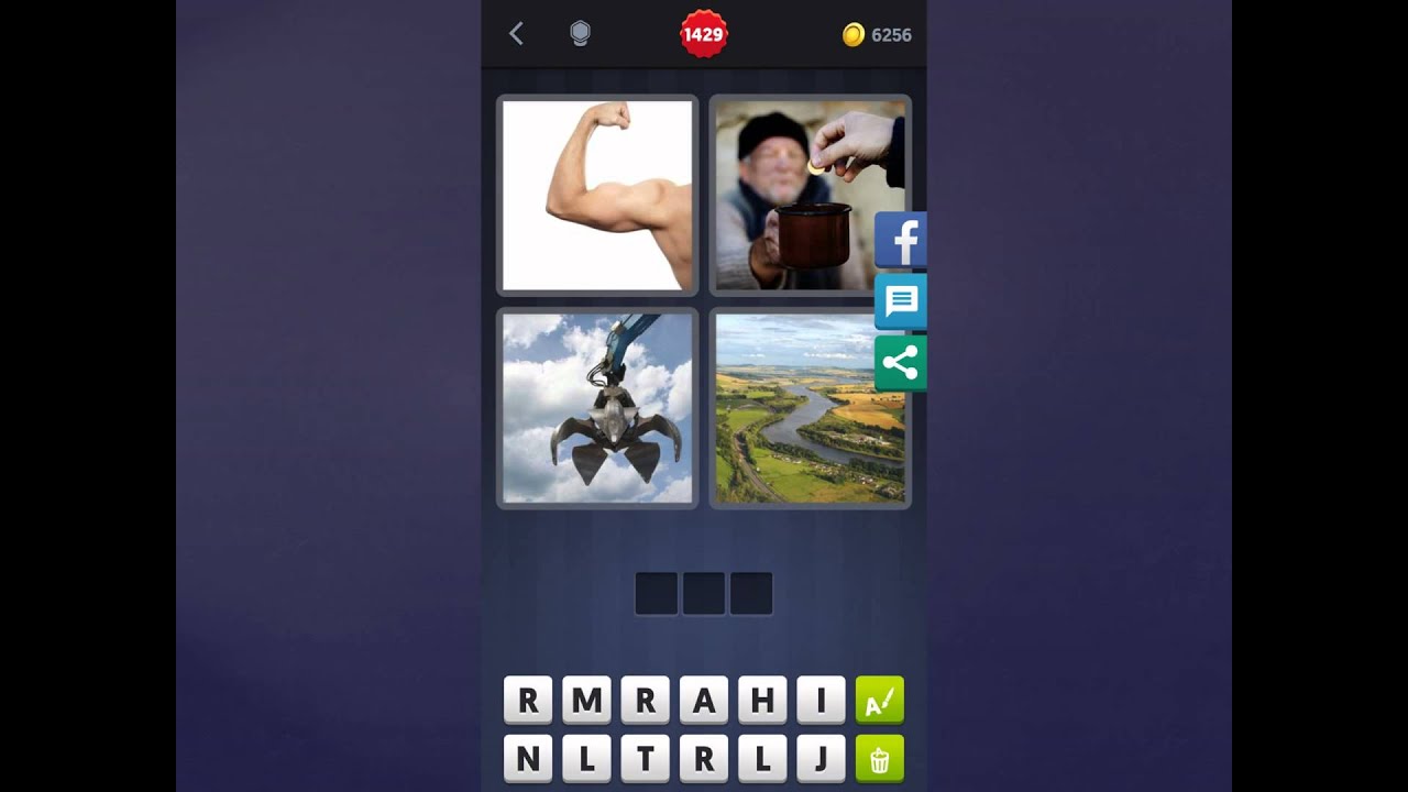4 Bilder 1 Wort L&ouml;sung [Arm, Hand, Greifer, Landschaft]