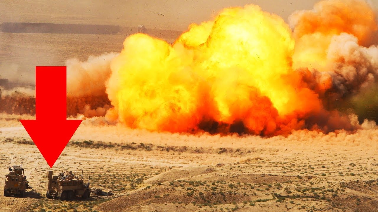 Big Explosions ● Clear IEDs in Iraq & Afghanistan Compilation +M1 ABV in Action