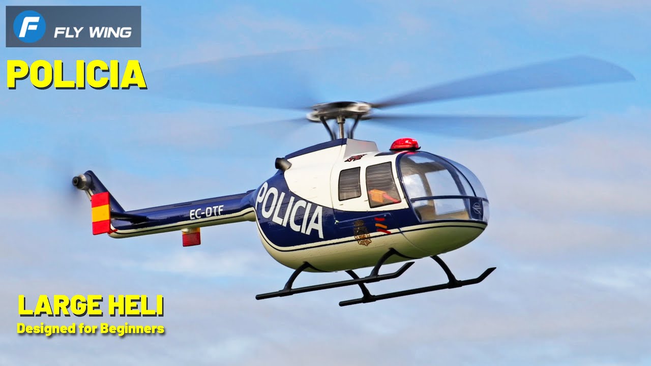 Have You Seen This One? Fly Wing B0-105 Policia