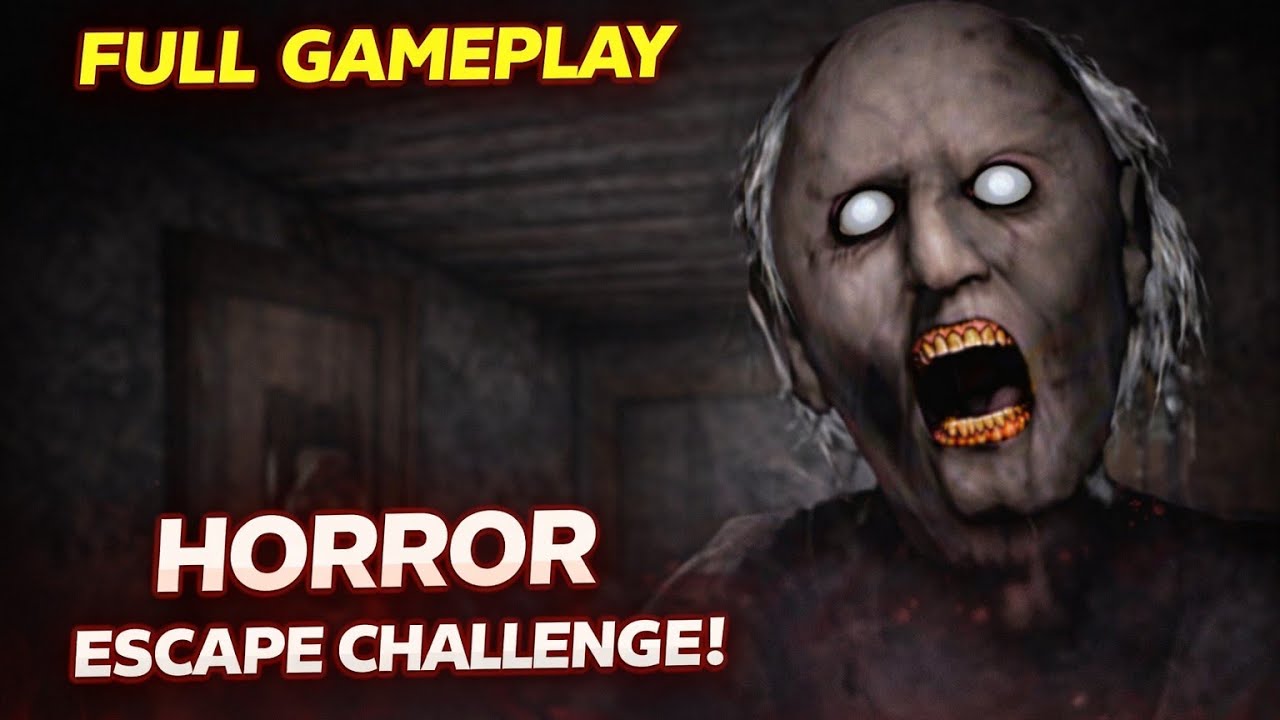 Finally Granny Chapter 1 Escape in haunted room | Granny basement car key full Gameplay