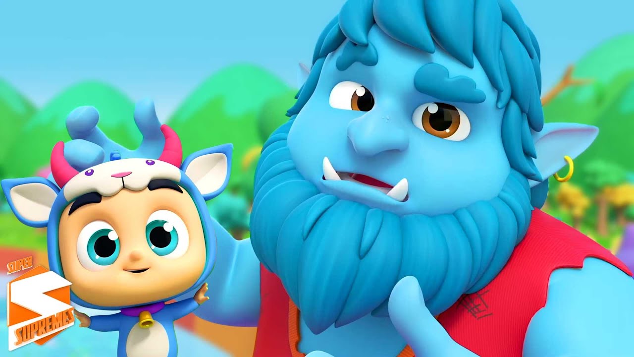 Tr&ecirc;s Billy Cabras Rudes Fingir e Jogar + Hist&oacute;rias Educativas para Crian&ccedil;as