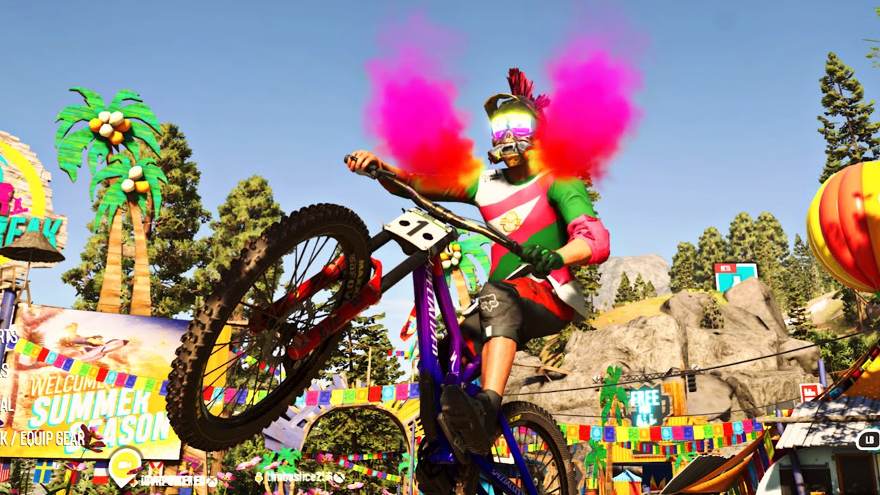 Racing Against Some Of The Best In Riders Republic 