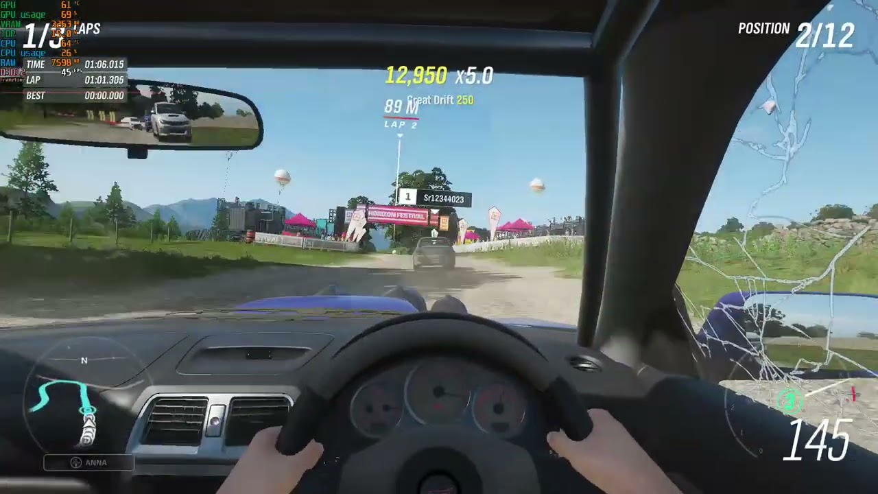 Forza Horizon 4 | 1080p 15w | ROG Ally Z1 Extreme