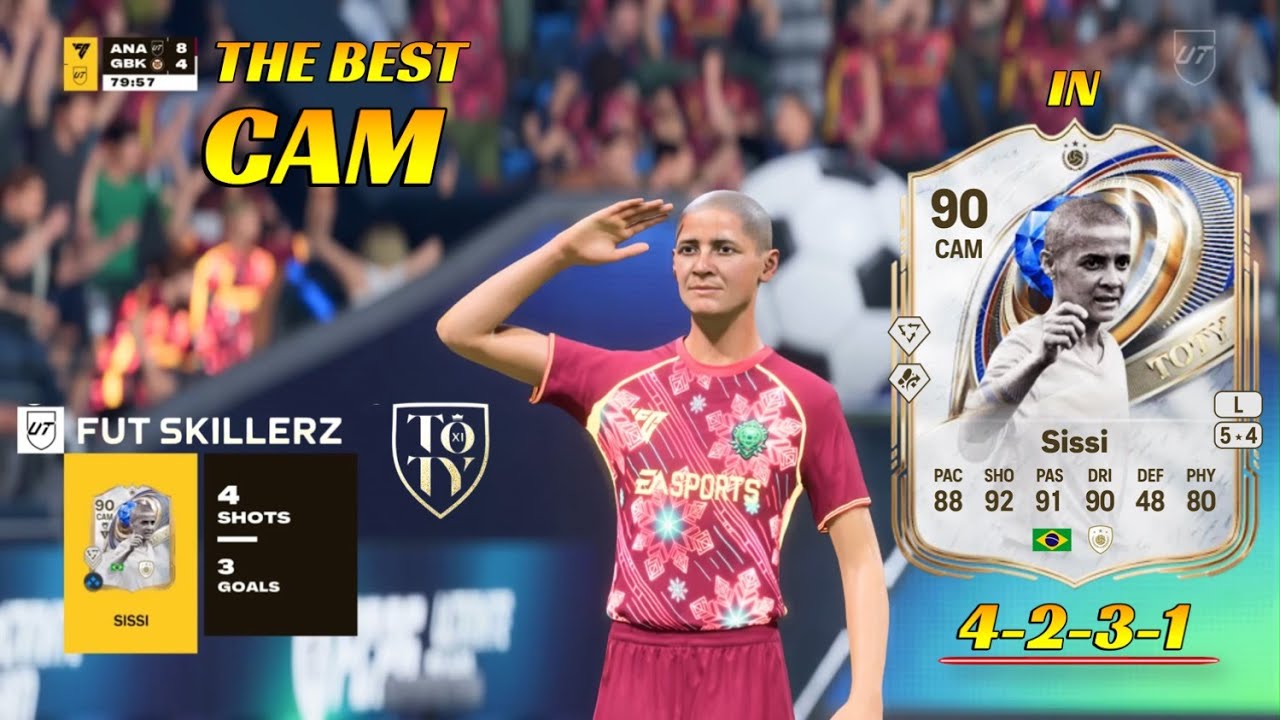 90 TOTY ICON SISSI SBC 😱 🔥THE BEST CAM In *POST PATCH* 4231 Custom Tactics | FC26 ULTIMATE TEAM