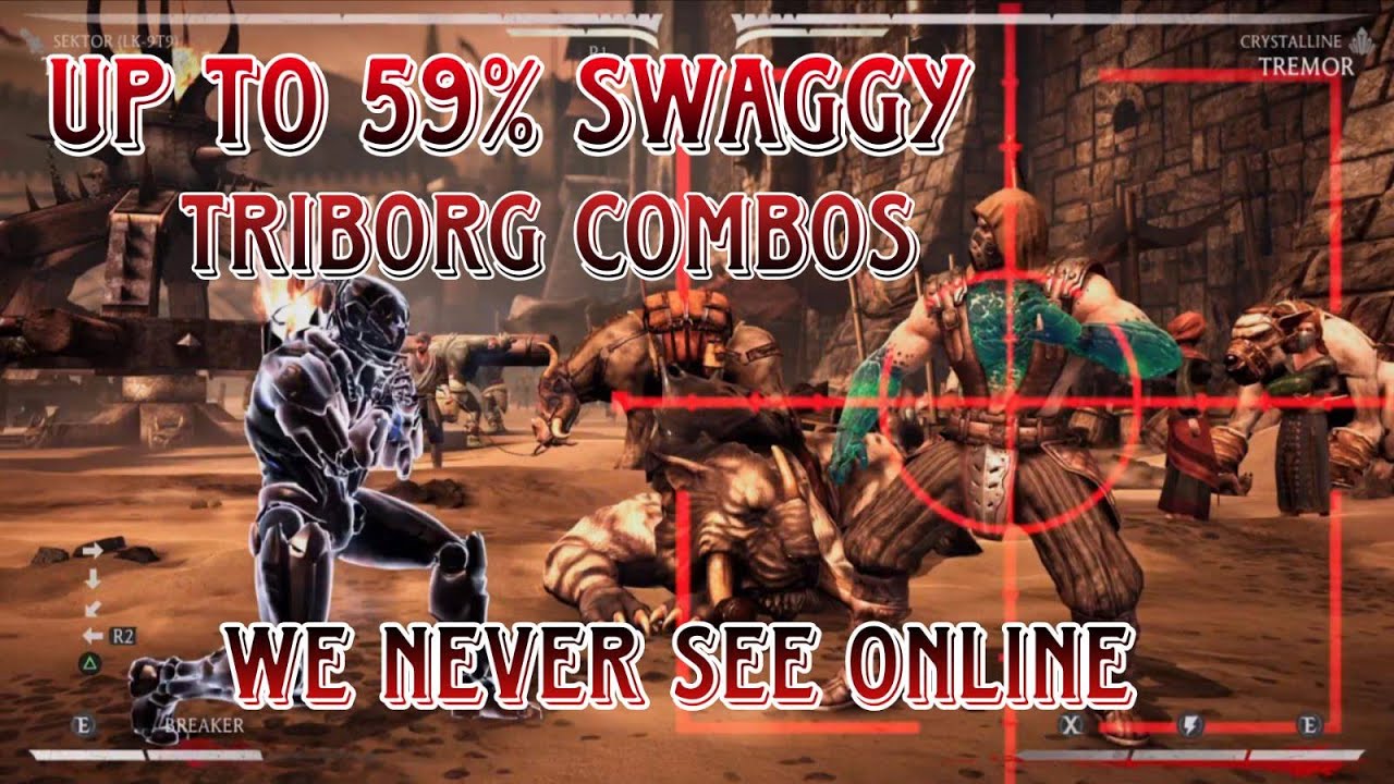 MKX SECTOR WAS THE REAL COMBO MONSTER 🔥 🔥 🔥 #triborg #sector #mkx