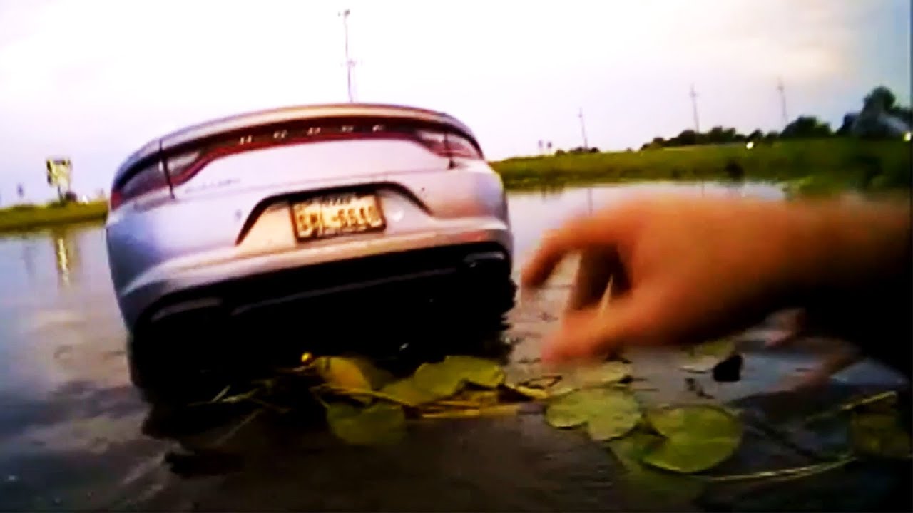 Woman Saved From Submerged Car