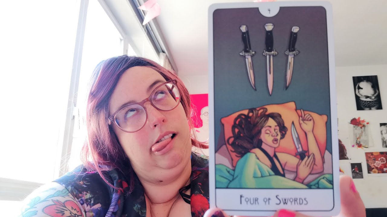 Le 4 d'épées 😴 Le tarot carte par carte