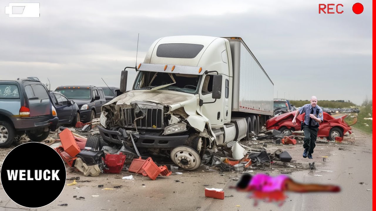 159 SHOCKING Car & Truck Crashes Compilation 2025 | Idiots in Cars Caught On Camera