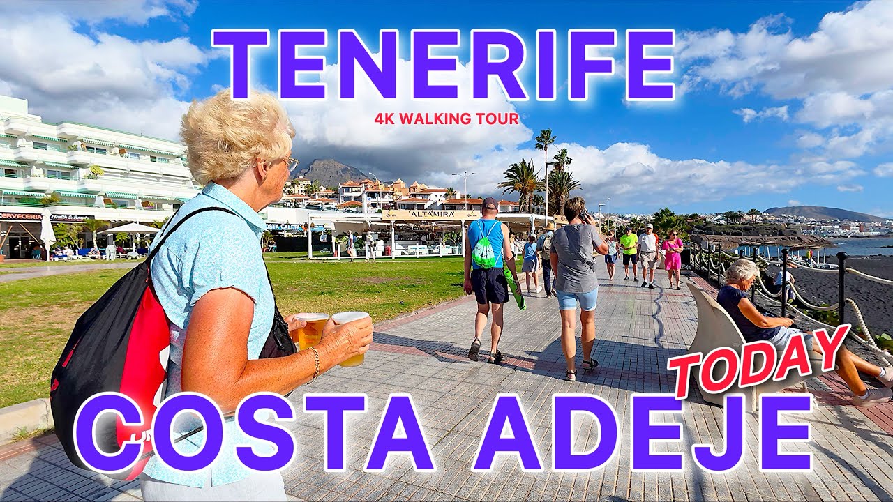 TENERIFE Today 🌴 Costa Adeje Weather & Vibes | Walking Tour 4K