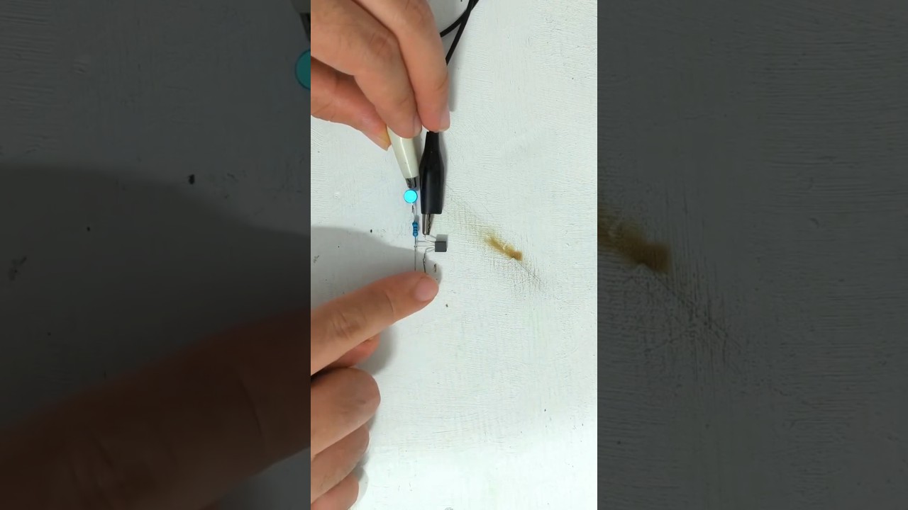 Touch Sensor Switch Using C945 Transistor | Simple DIY Circuit Without Microcontroller