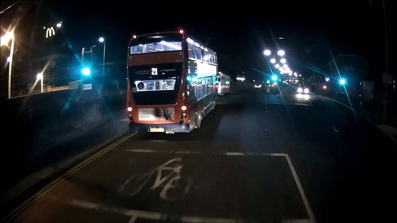Kids from Walton, Liverpool messing with buses dangerously