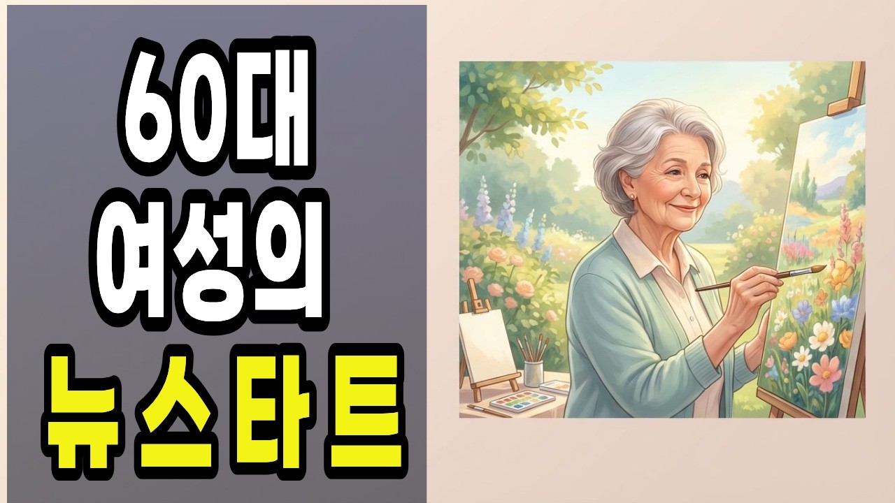 💖 60대의 열정: 노년의 새로운 전성기 | #60대여성 #인생2막 #새로운시작