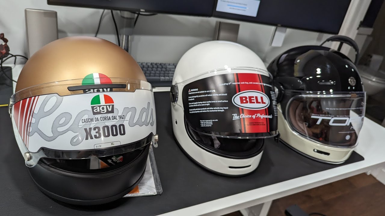 AGV X3000 vs. Bell Bullit vs. TORC T1 Helmets - Which one should you pick?