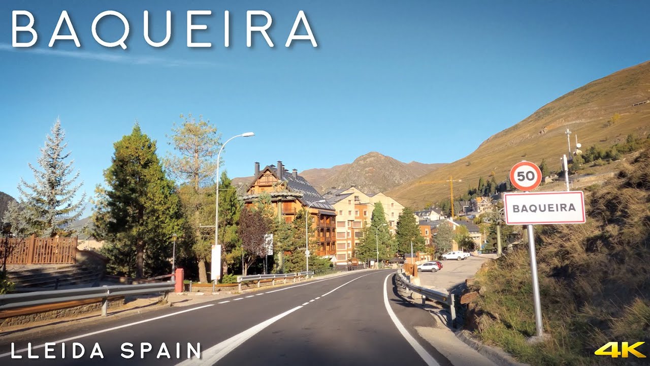 Tiny Tour | Baqueira Beret Spain | a popular winter resort town before snowfall | 2022 Oct
