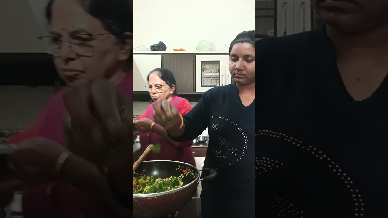 Kitchen cooking my first video 
