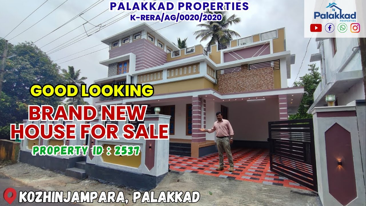 Brand New House For Sale at Kozhinjampara, Palakkad #PROPERTY ID : 2537
