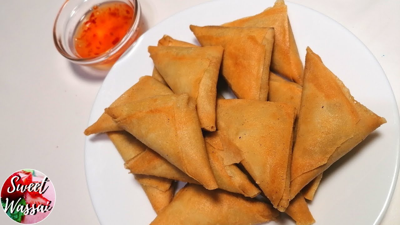 Recette facile des samoussas super bons samoussas au thon