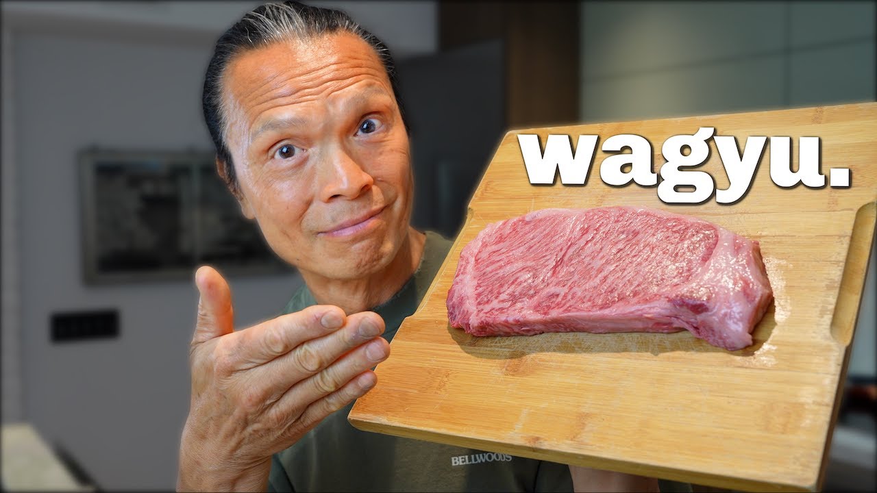 Сэндвич со стейком Вагю A5 от Iron Chef Dad.
