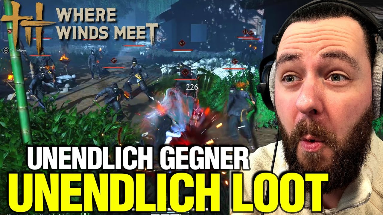 Unendlich Waffen & Goldene Perks farmen | Where Winds Meet