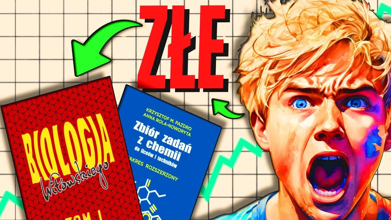Najlepsze książki do matury BIOL-CHEM o których NIE WIESZ!